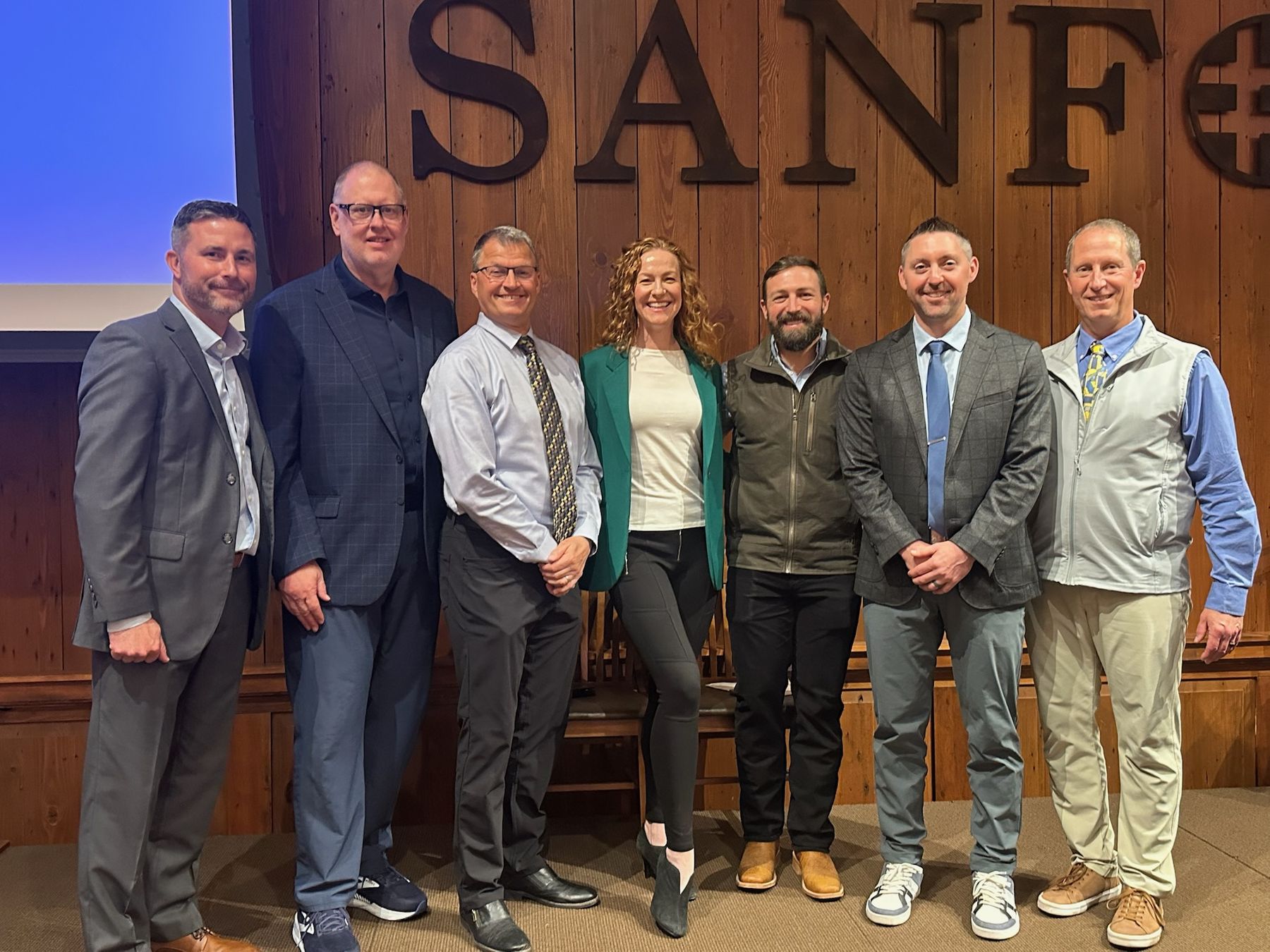 Chris with fellow faculty at the Sanford Sports Medicine Symposium